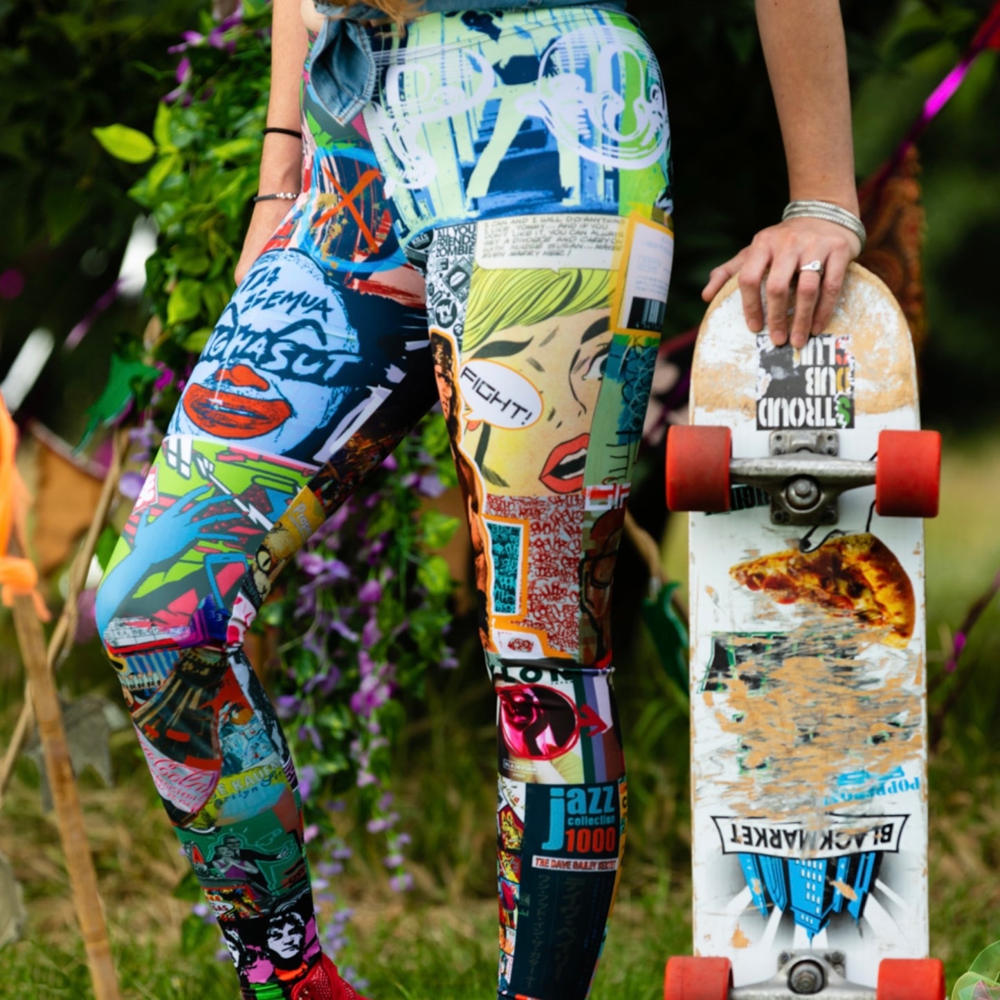 Pop Art Arnie Leggings