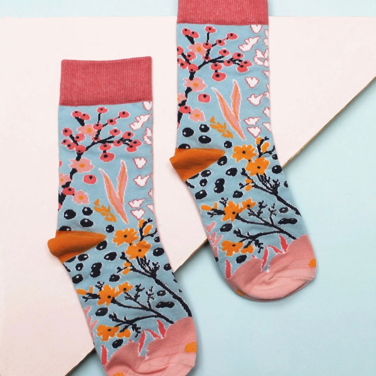 Eden Light Blue Socks