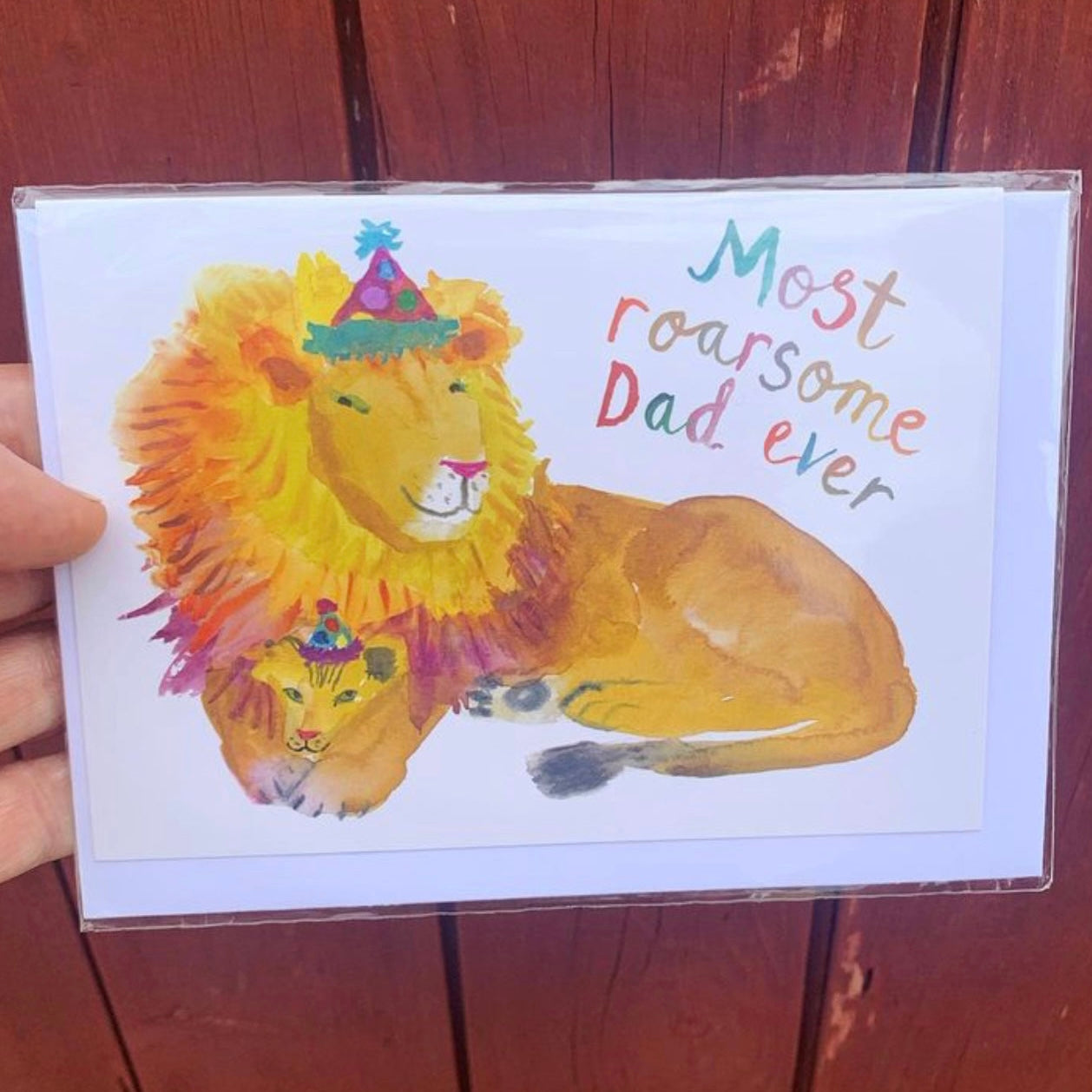 Most Roarsome Dad Ever Card