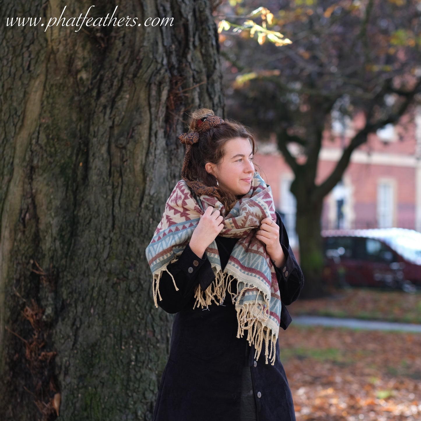 Cotton Himalayan Blanket Shawl