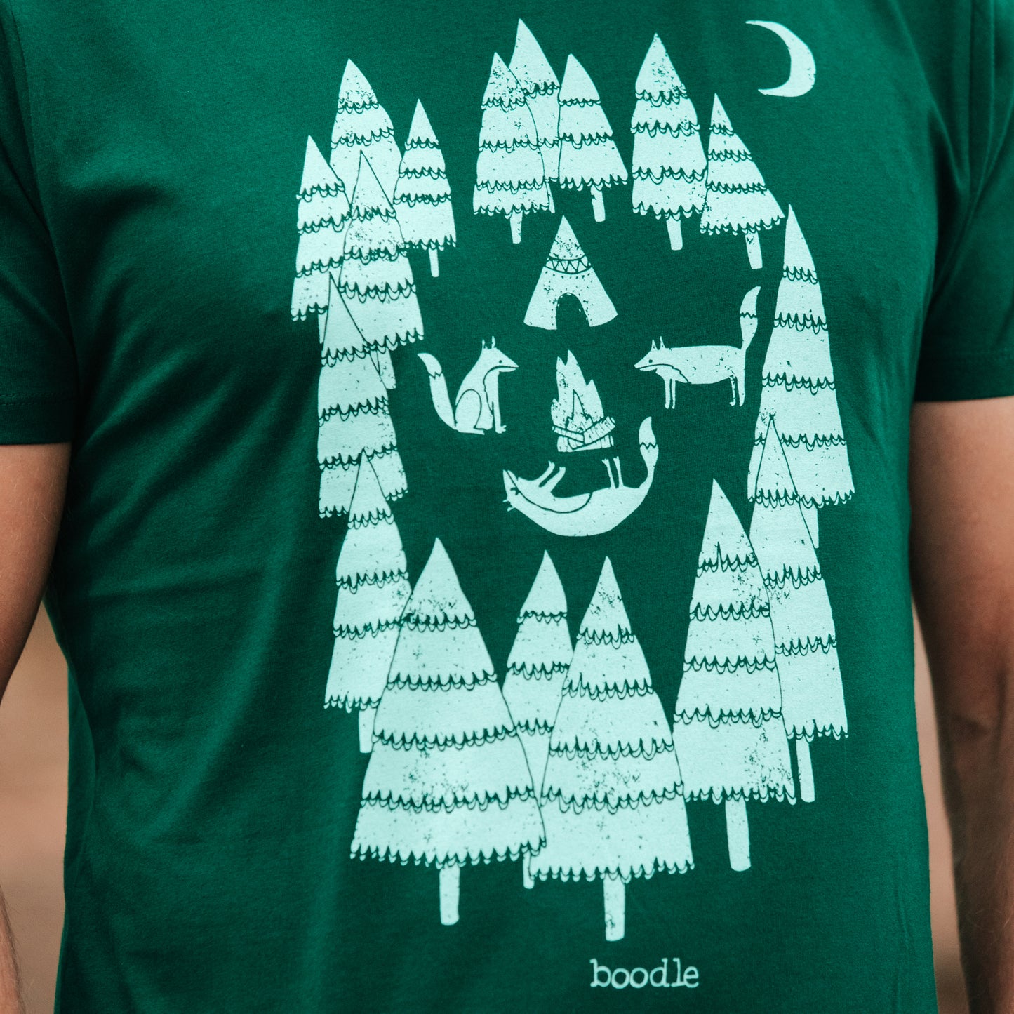 Foxes in the Forest T-shirt