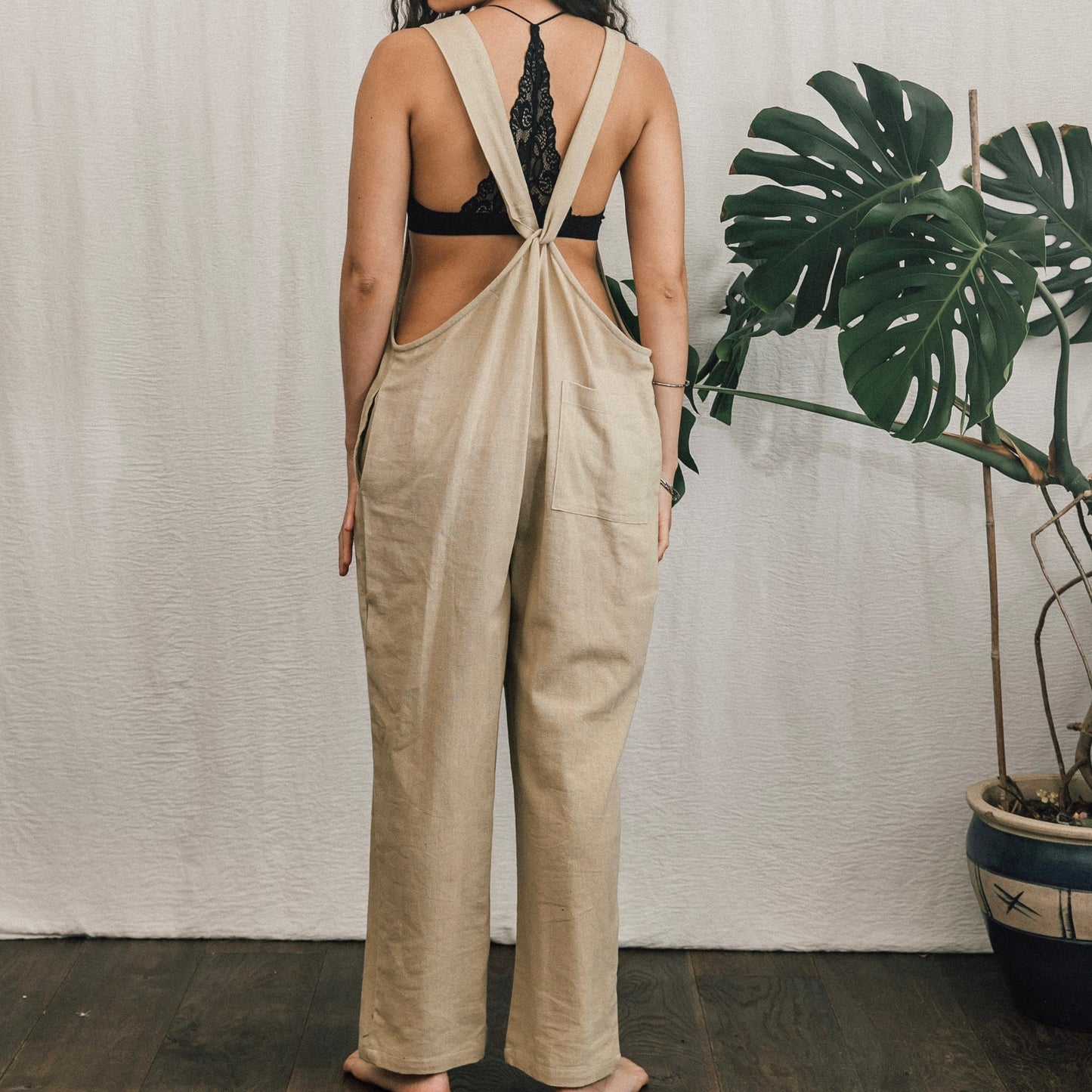 Raw Cotton Dungarees