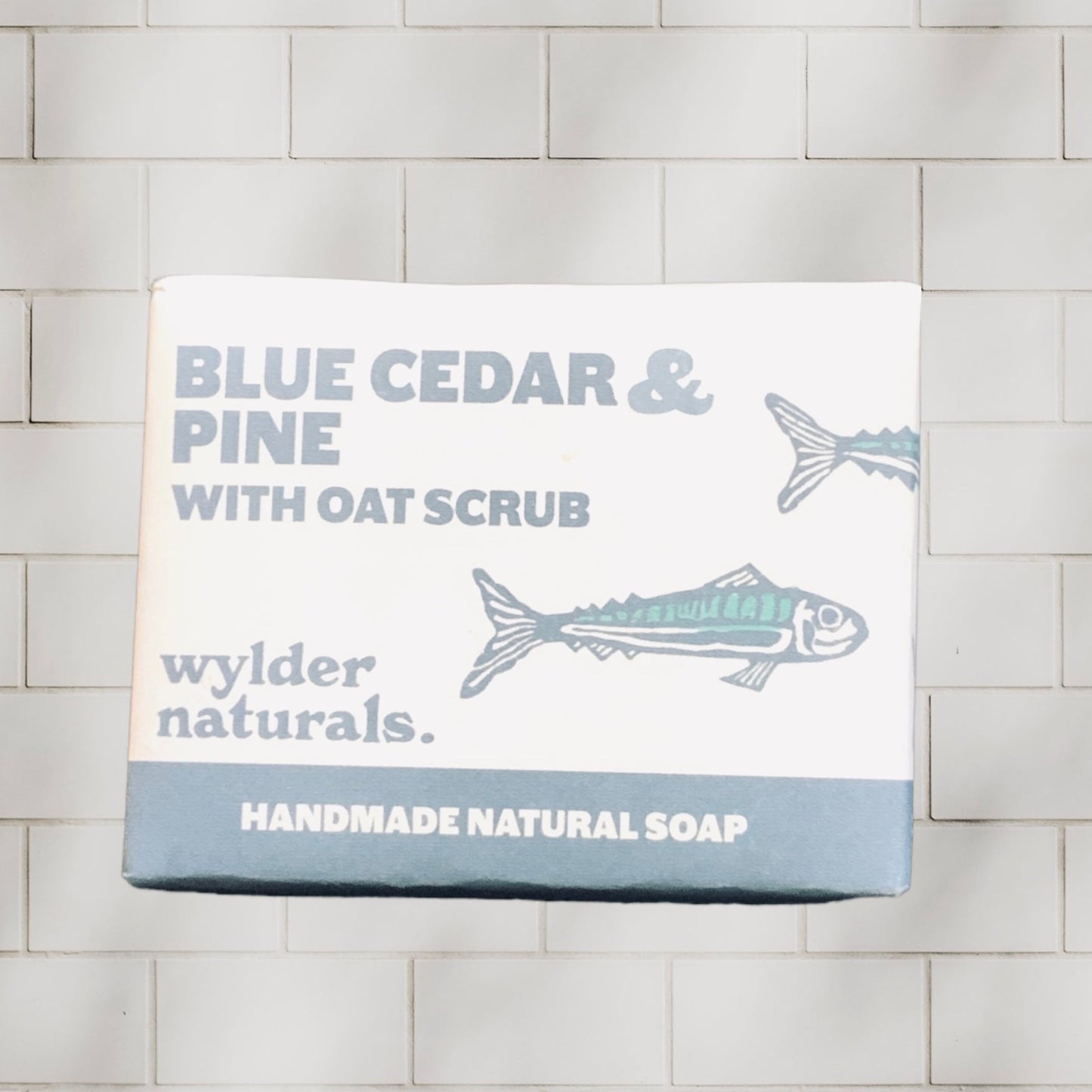 Blue Cedar & Pine Soap 58g