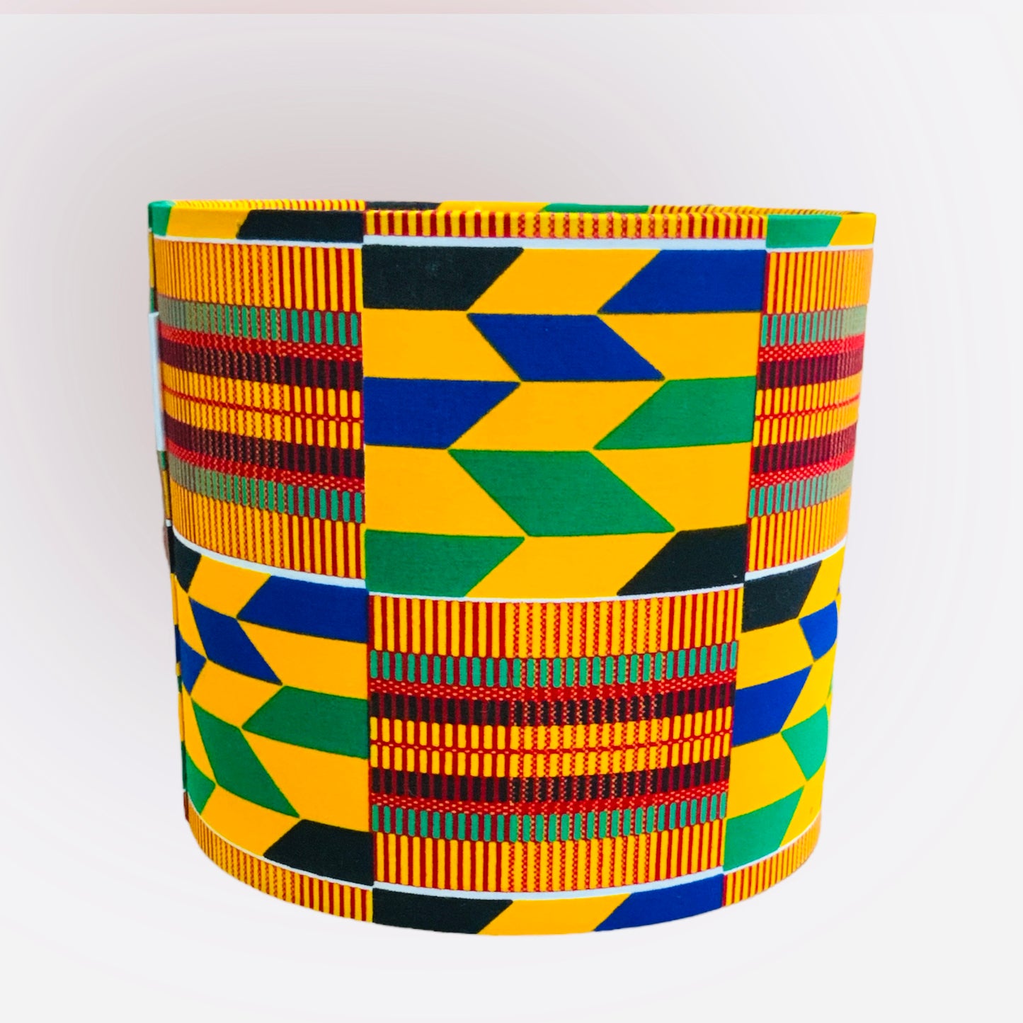 Yellow African block Print Shade 20cm