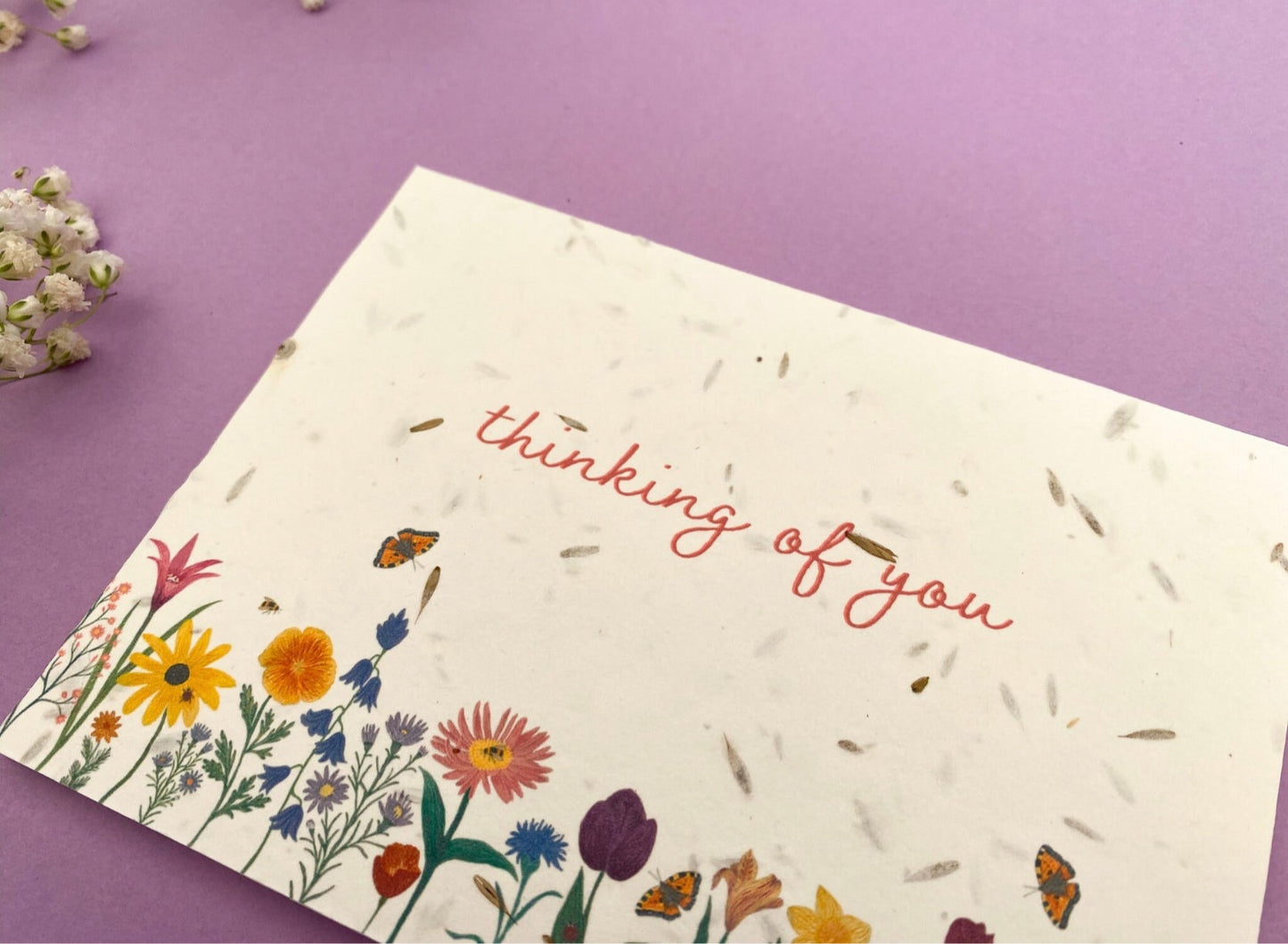 Plantable Thinking Of You Card